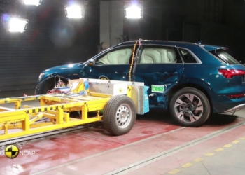 Audi E-TRON ocenie bezpieczeństwa